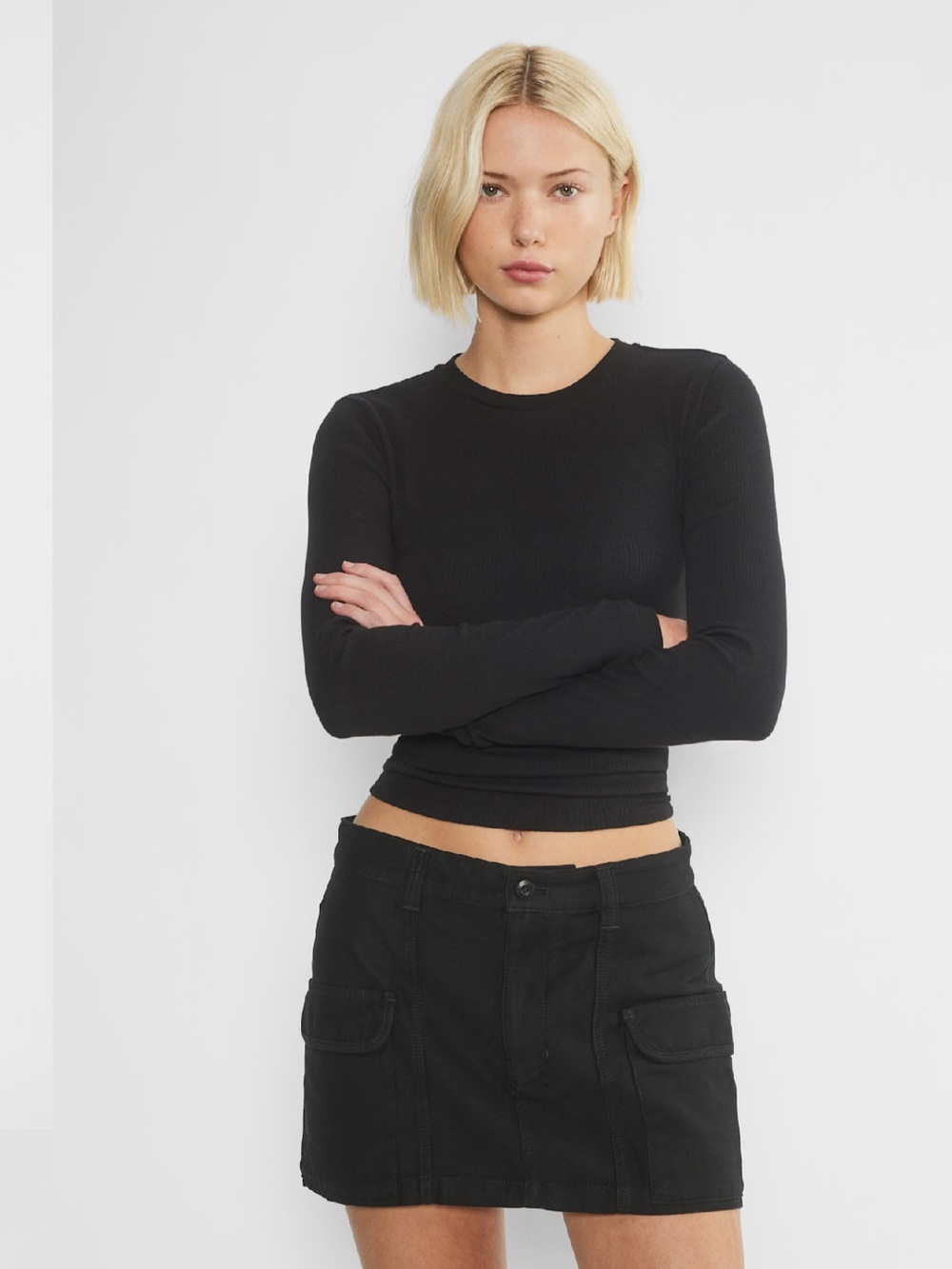 Aritzia TNA Reggie Cargo Skirt Size 8